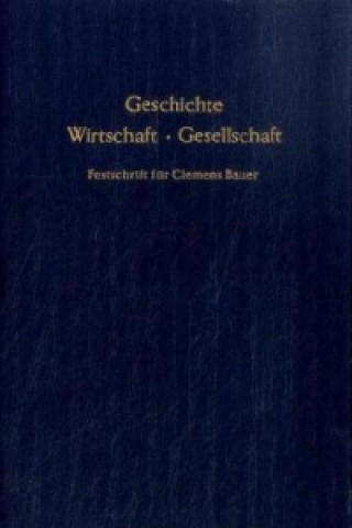 Książka Geschichte - Wirtschaft - Gesellschaft. Erich Hassinger