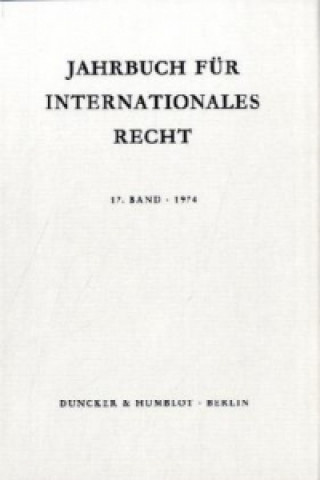 Buch Jahrbuch für Internationales Recht. Jost Delbrück