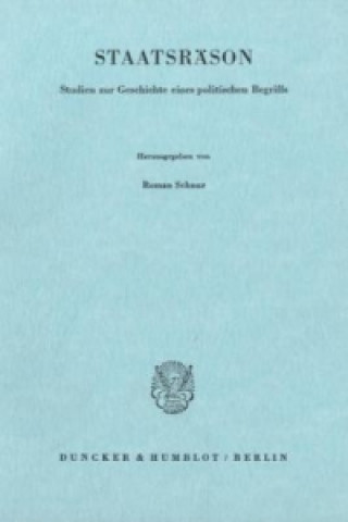 Libro Staatsräson. Roman Schnur