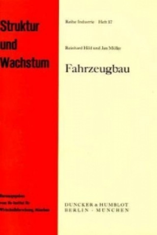 Kniha Fahrzeugbau. Reinhard Hild