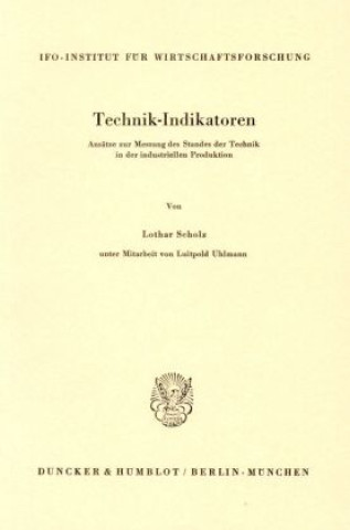 Kniha Technik-Indikatoren. Lothar Scholz