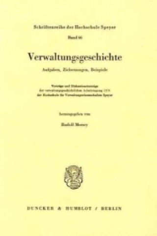 Книга Verwaltungsgeschichte. Rudolf Morsey