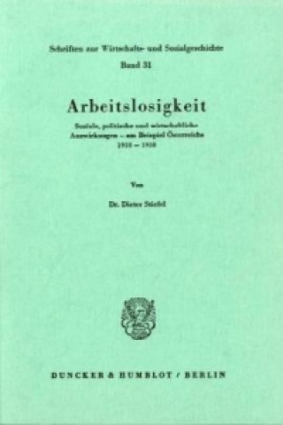 Carte Arbeitslosigkeit. Dieter Stiefel