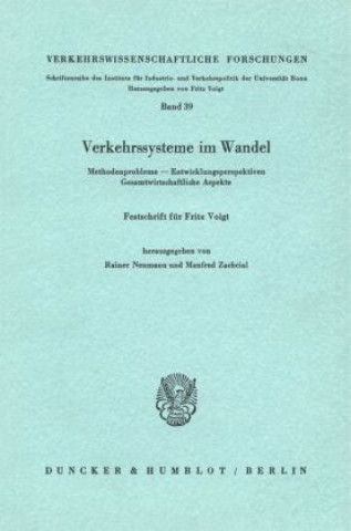 Kniha Verkehrssysteme im Wandel. Rainer Neumann