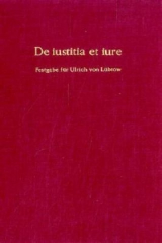 Kniha De iustitia et iure. Manfred Harder