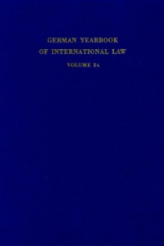 Kniha German Yearbook of International Law / Jahrbuch für Internationales Recht. Jost Delbrück