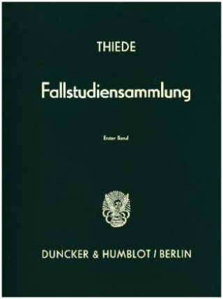 Knjiga Fallstudiensammlung. Jörg D. Thiede