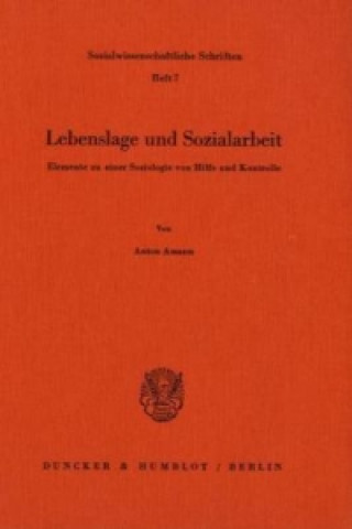 Kniha Lebenslage und Sozialarbeit. Anton Amann