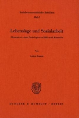 Livre Lebenslage und Sozialarbeit. Anton Amann