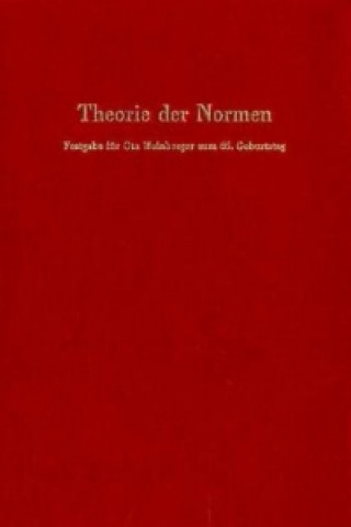 Kniha Theorie der Normen. Werner Krawietz