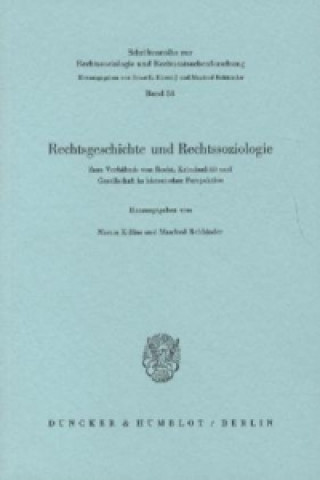 Carte Rechtsgeschichte und Rechtssoziologie. Martin Killias
