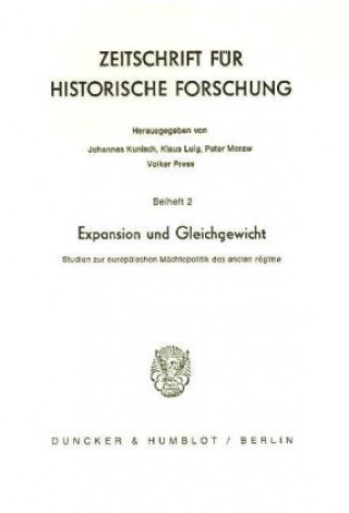 Carte Expansion und Gleichgewicht. Johannes Kunisch