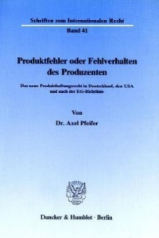 Carte Produktfehler oder Fehlverhalten des Produzenten. Axel Pfeifer