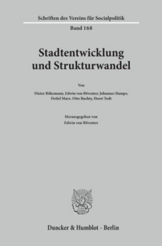 Książka Stadtentwicklung und Strukturwandel. Edwin von Böventer