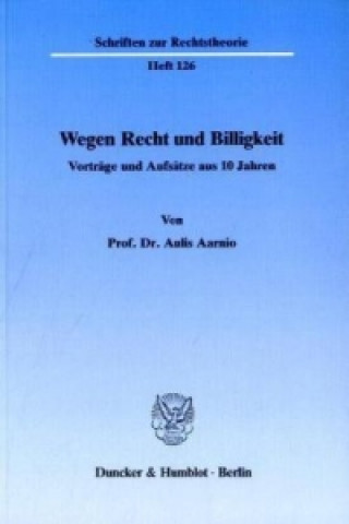 Книга Wegen Recht und Billigkeit. Aulis Aarnio