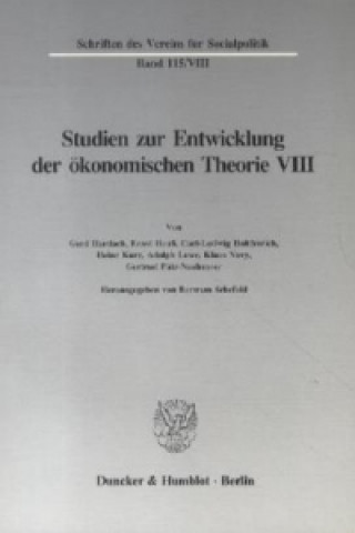 Carte Deutsche Nationalökonomie in der Zwischenkriegszeit. Bertram Schefold