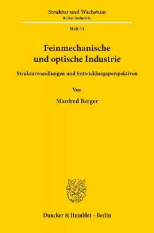 Carte Feinmechanische und optische Industrie. Manfred Berger