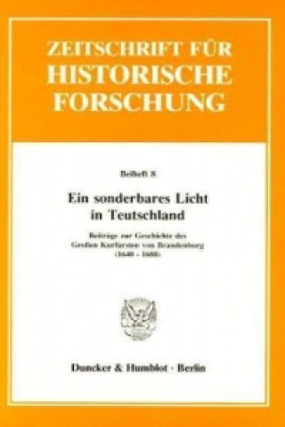 Книга Ein sonderbares Licht in Teutschland. Gerd Heinrich