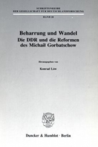 Kniha Beharrung und Wandel. Konrad Löw