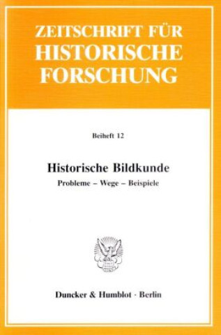 Book Historische Bildkunde. Brigitte Tolkemitt