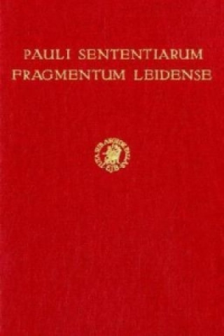 Book Pauli Sententiarum. G. G. Archi