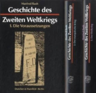 Livre Geschichte des Zweiten Weltkriegs. 3 Bände., 3 Teile Manfred Rauh