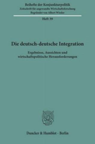 Carte Die deutsch-deutsche Integration. 