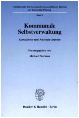 Carte Kommunale Selbstverwaltung. Michael Nierhaus