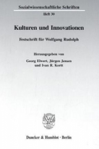 Könyv Kulturen und Innovationen. Georg Elwert