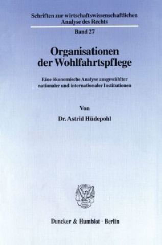 Kniha Organisationen der Wohlfahrtspflege. Astrid Hüdepohl