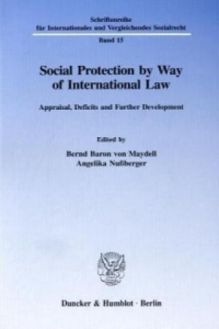 Kniha Social Protection by Way of International Law. Bernd Baron von Maydell