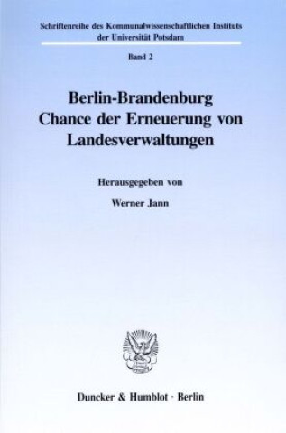 Carte Berlin-Brandenburg. Werner Jann