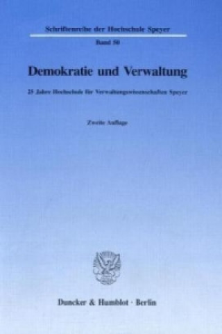 Buch Demokratie und Verwaltung. 