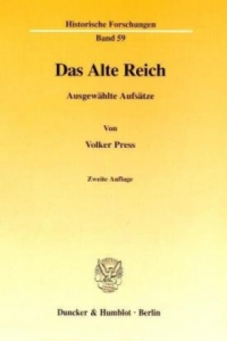 Buch Das Alte Reich. Volker Press