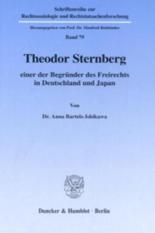 Könyv Theodor Sternberg - Anna Bartels-Ishikawa