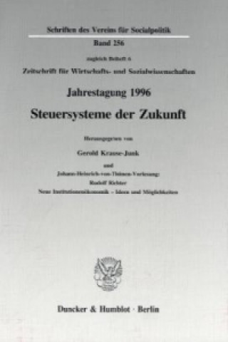 Kniha Steuersysteme der Zukunft. Gerold Krause-Junk