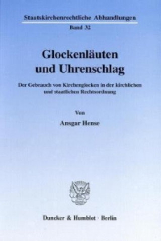 Книга Glockenläuten und Uhrenschlag. Ansgar Hense