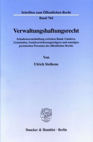 Kniha Verwaltungshaftungsrecht. Ulrich Stelkens