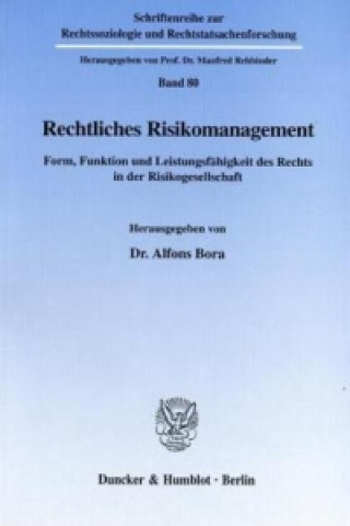 Carte Rechtliches Risikomanagement. Alfons Bora