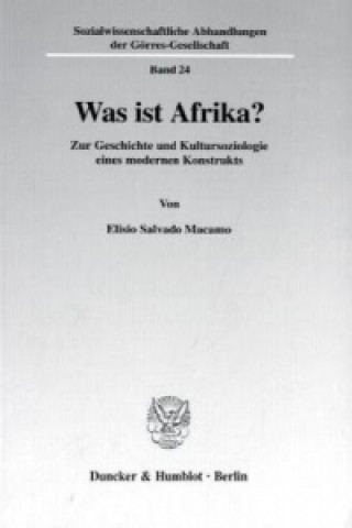 Kniha Was ist Afrika? Elisio Salvado Macamo