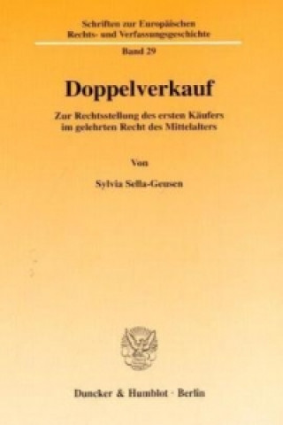 Buch Doppelverkauf. Sylvia Sella-Geusen