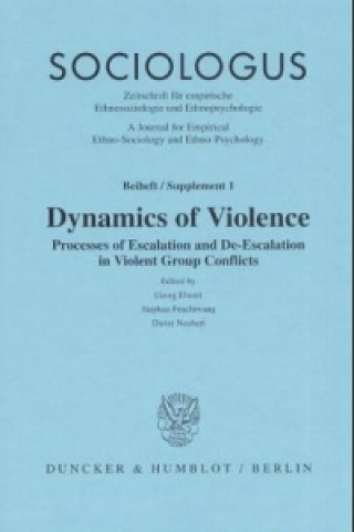 Livre Dynamics of Violence. Georg Elwert