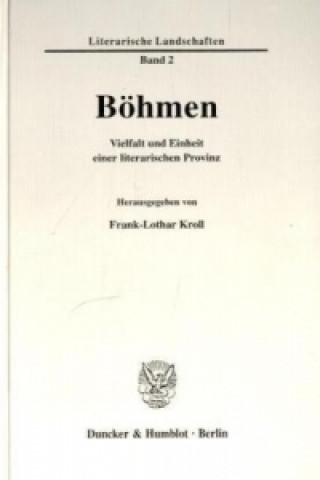 Kniha Böhmen. Frank-Lothar Kroll