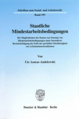 Carte Staatliche Mindestarbeitsbedingungen. Utz Aeneas Andelewski