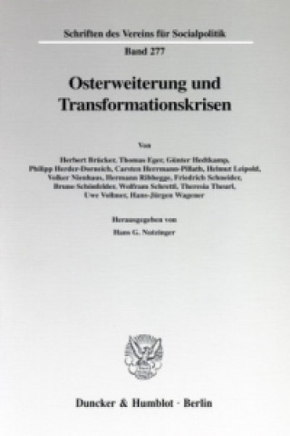 Kniha Osterweiterung und Transformationskrisen. Hans G. Nutzinger