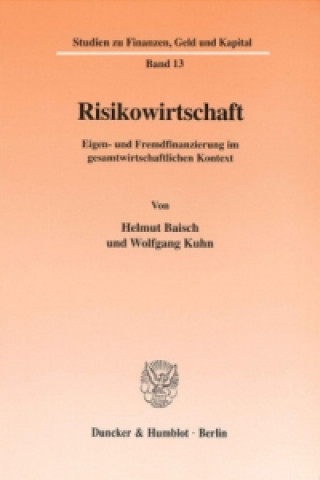 Kniha Risikowirtschaft. Helmut Baisch
