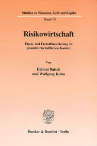 Buch Risikowirtschaft. Helmut Baisch