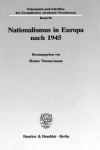 Книга Nationalismus in Europa nach 1945 Heiner Timmermann