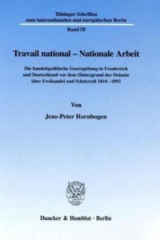 Carte Travail national - Nationale Arbeit. Jens-Peter Hornbogen