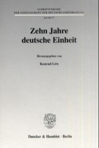 Carte Zehn Jahre deutsche Einheit. Konrad Löw